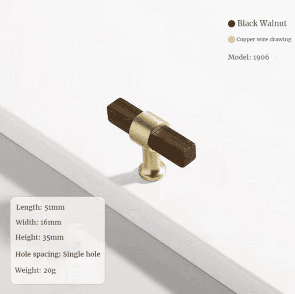Stockholm cabinet handles